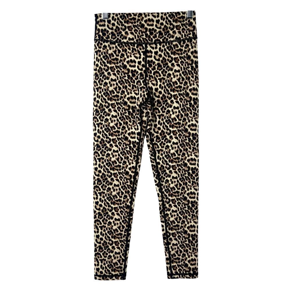 ZYIA Active Brilliant Leopard Animal Print Scrunch Booty Shaping Leggings Sz 6-8 - Picture 2 of 11